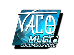 Aufkleber (TACO Glanz MLG Columbus 2016)