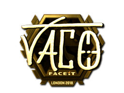 Aufkleber (TACO Gold London 2018)