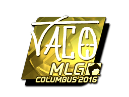 Aufkleber (TACO Gold MLG Columbus 2016)