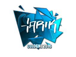 Klistermærke (tarik folie Cologne 2016)