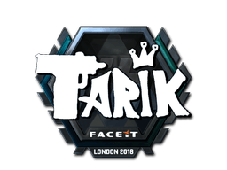 Klistermærke (tarik folie London 2018)