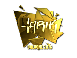 Samolepka (tarik zlatá ESL Cologne 2016)