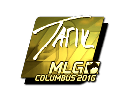 Samolepka (tarik zlatá MLG Columbus 2016)