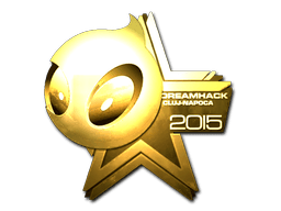 Samolepka (Team Dignitas zlatá Kluž 2015)
