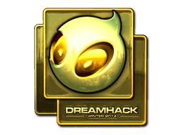 Samolepka (Team Dignitas zlatá DreamHack 2014)