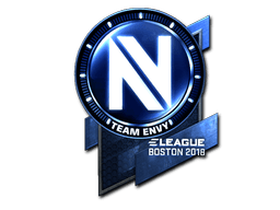 Klistermærke (Team EnVyUs folie Boston 2018)