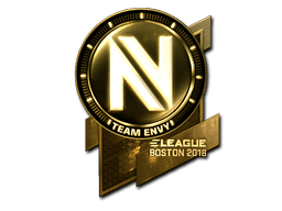 Samolepka (Team EnVyUs zlatá Boston 2018)