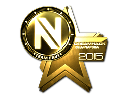 Samolepka (Team EnVyUs zlatá Kluž 2015)