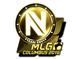 Samolepka (Team EnVyUs zlatá MLG Columbus 2016)