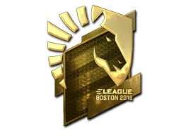 Samolepka (Team Liquid zlatá Boston 2018)