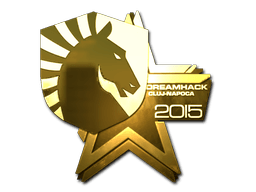 Samolepka (Team Liquid zlatá Kluž 2015)