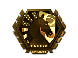 Samolepka (Team Liquid zlatá London 2018)