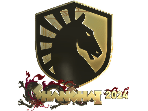 Samolepka (Team Liquid zlatá Perfect World Shanghai 2024)