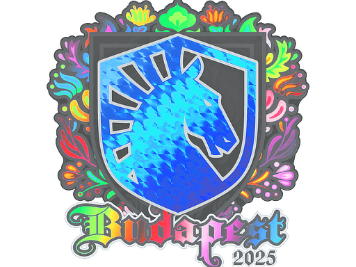 Klistermærke (Team Liquid holo Budapest 2025)