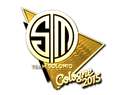 Samolepka (Team SoloMid zlatá Kolín nad Rýnem 2015)