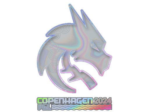 Klistermærke (Team Spirit holo Copenhagen 2024)