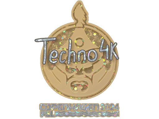 Adesivo (Techno4K Glitter Copenaghen 2024)