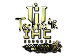 Adesivo (Techno4K Oro Anversa 2022)