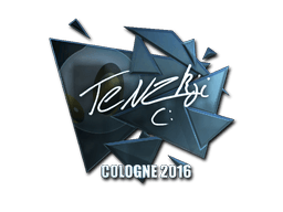 Klistermærke (TENZKI folie Cologne 2016)