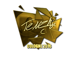Samolepka (TENZKI zlatá ESL Cologne 2016)