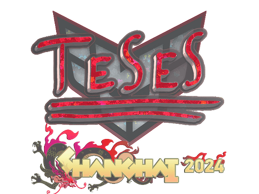Klistermærke (TeSeS glitter Shanghai 2024)