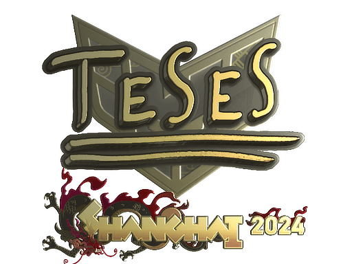 Samolepka (TeSeS zlatá Perfect World Shanghai 2024)