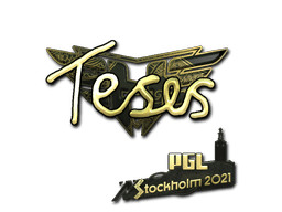Samolepka (TeSeS zlatá PGL Stockholm 2021)