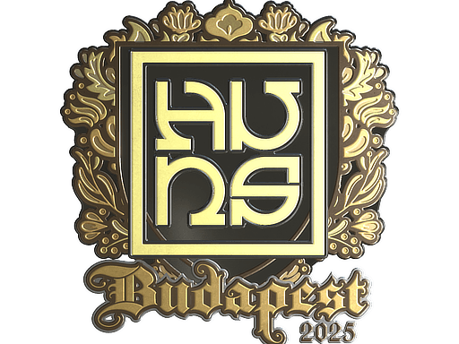 Samolepka (The Huns zlatá StarLadder Budapest 2025)