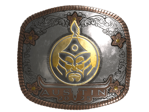 Klistermærke (The Mongolz folie Austin 2025)