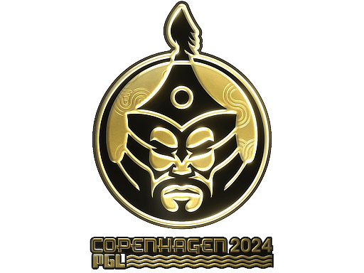 Samolepka (The MongolZ zlatá PGL Copenhagen 2024)