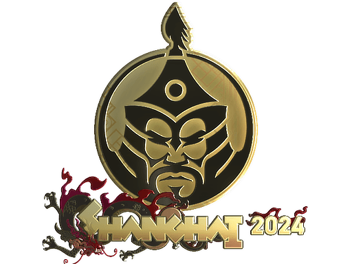 Samolepka (The MongolZ zlatá Perfect World Shanghai 2024)