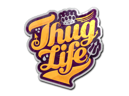 Samolepka (Thug Life)