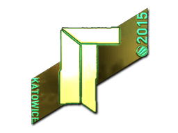 Samolepka (Titan zlatá Katowice 2015)