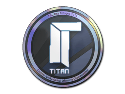 Klistermærke (Titan holo Cologne 2014)