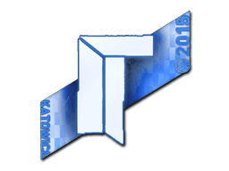 Klistermærke (Titan holo Katowice 2015)