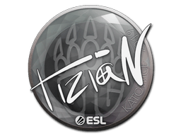 Klistermærke (tiziaN Katowice 2019)