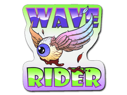 Samolepka (Toxic Wave Rider)