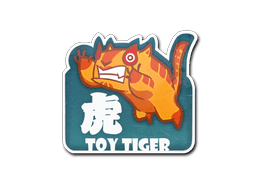 Klistermærke (Toy Tiger)