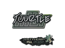Klistermærke (Tuurtle Antwerp 2022)