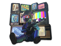 สติกเกอร์ (TV Installation เลนติคูลาร์)