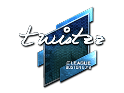 Klistermærke (Twistzz folie Boston 2018)