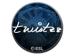 Klistermærke (Twistzz folie Katowice 2019)