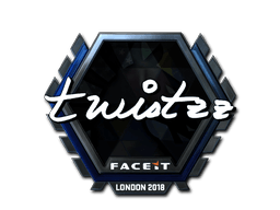 Klistermærke (Twistzz folie London 2018)
