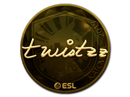 Samolepka (Twistzz zlatá Katowice 2019)