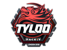 Aufkleber (Tyloo Glanz London 2018)