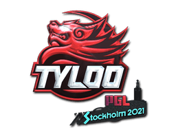 Aufkleber (Tyloo Glanz Stockholm 2021)