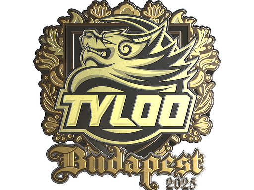 Klistermærke (TYLOO guld Budapest 2025)