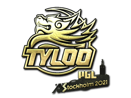 Aufkleber (Tyloo Gold Stockholm 2021)