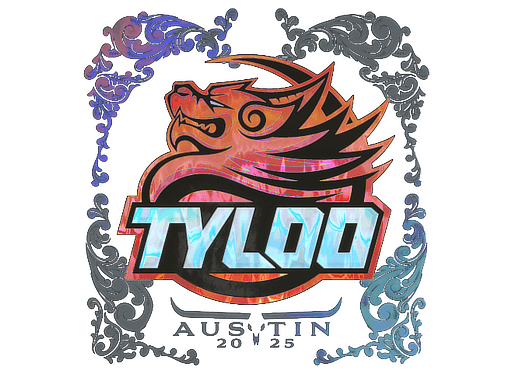 Klistermærke (TYLOO holo Austin 2025)
