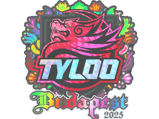 Klistermærke (TYLOO holo Budapest 2025)